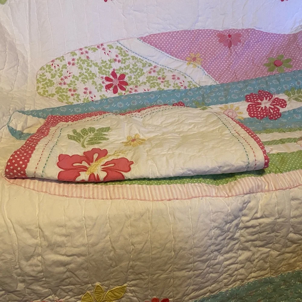 Pottery Barn Kids comforters/sham set, Twin size